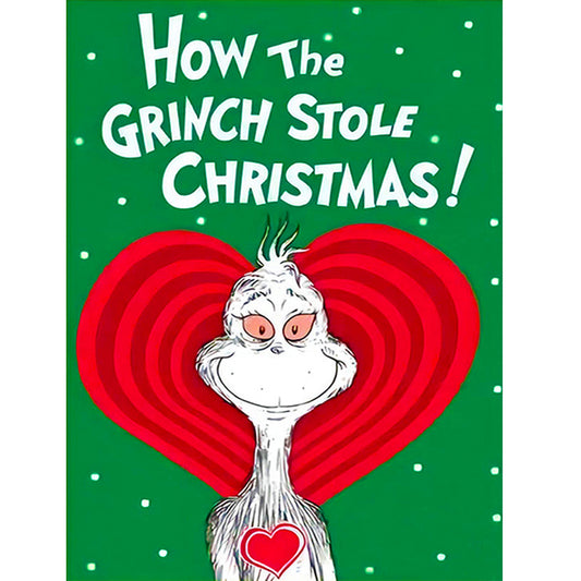 Green Hairy Monster - Full Round Drill Diamond Painting 30*40CM