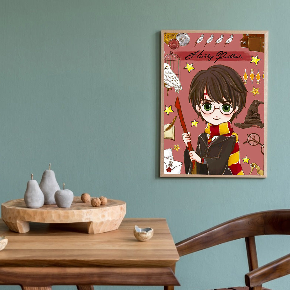 Harry Potter - Full Round Drill Diamond Painting 40*50CM