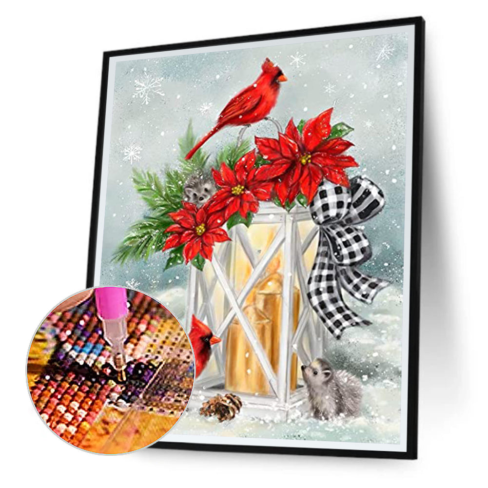 Garden Bird - Full Round Drill Diamond Painting 30*40CM