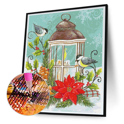 Garden Bird - Full Round Drill Diamond Painting 30*40CM