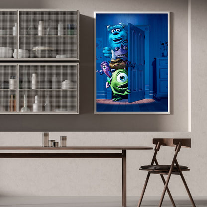 Monsters Inc. - Full Round Drill Diamond Painting 30*40CM