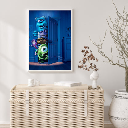 Monsters Inc. - Full Round Drill Diamond Painting 30*40CM