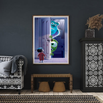 Monsters Inc. - Full Round Drill Diamond Painting 30*40CM