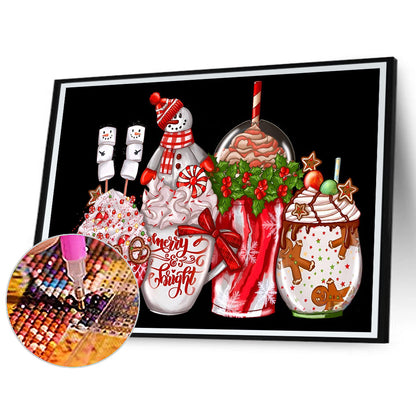 Christmas Tea - Full Round Drill Diamond Painting 40*30CM