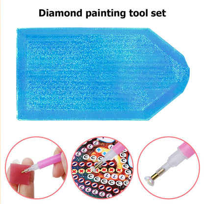 DIY Diamonds Painting Tray Plate Art Crafts Rhinestones Tray Sorting Accessories