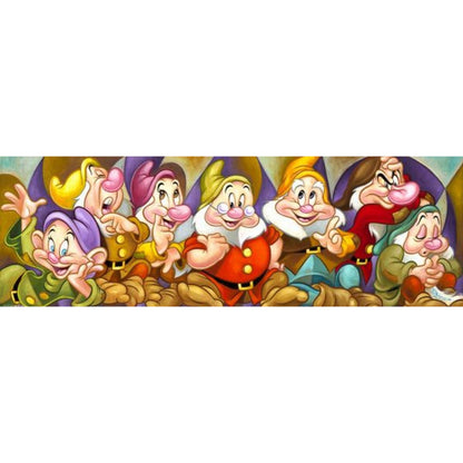 Seven Dwarfs - Full Round Drill Diamond Painting 90*30CM