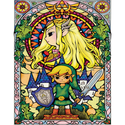 The Legend Of Zelda The Wind Waker - Full Round Drill Diamond Painting 40*50CM