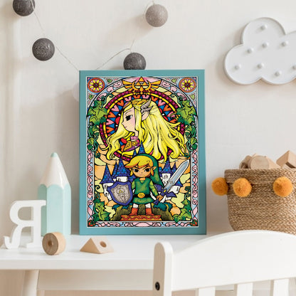 The Legend Of Zelda The Wind Waker - Full Round Drill Diamond Painting 40*50CM