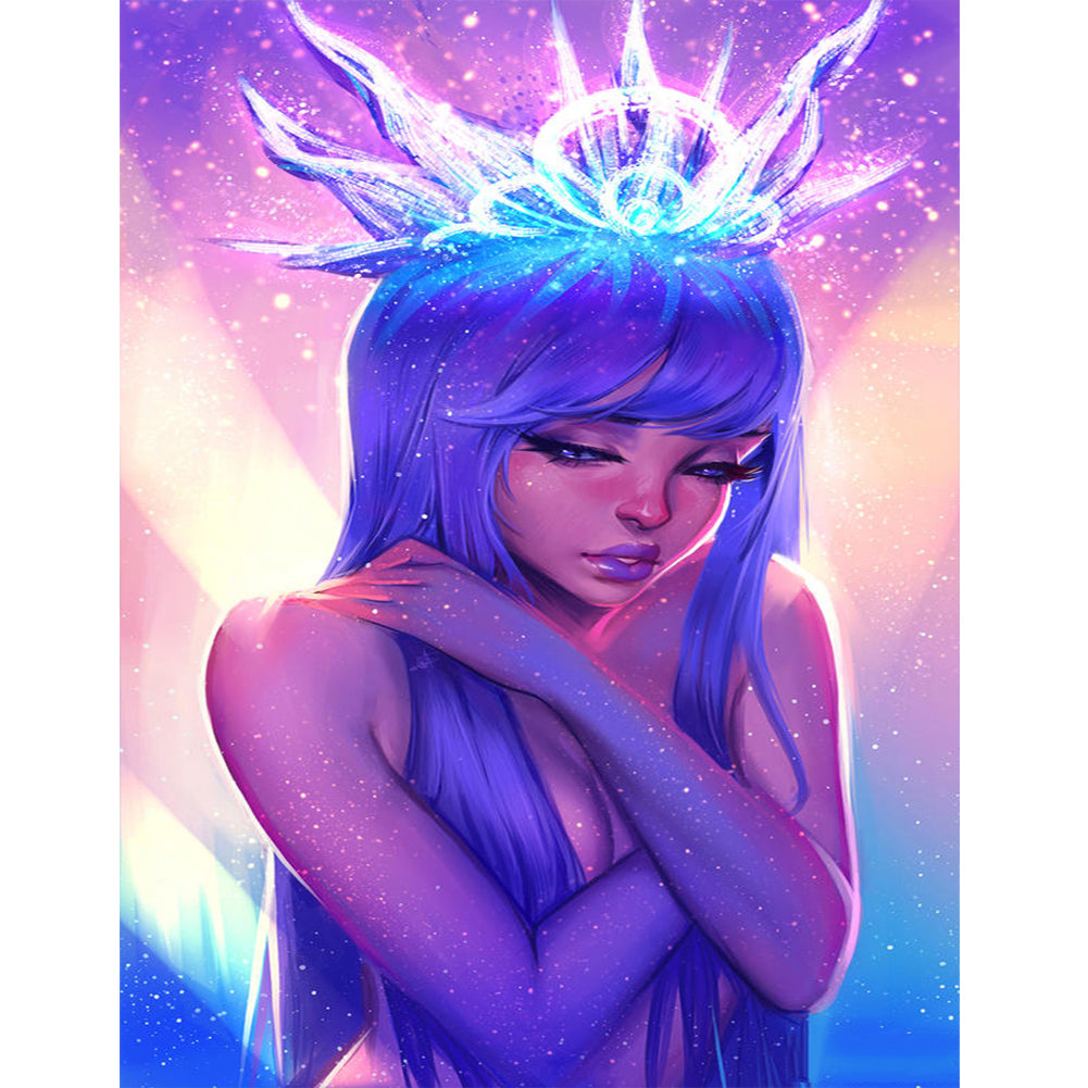 Ice Queen - Full Round Drill Diamond Painting 40*50CM