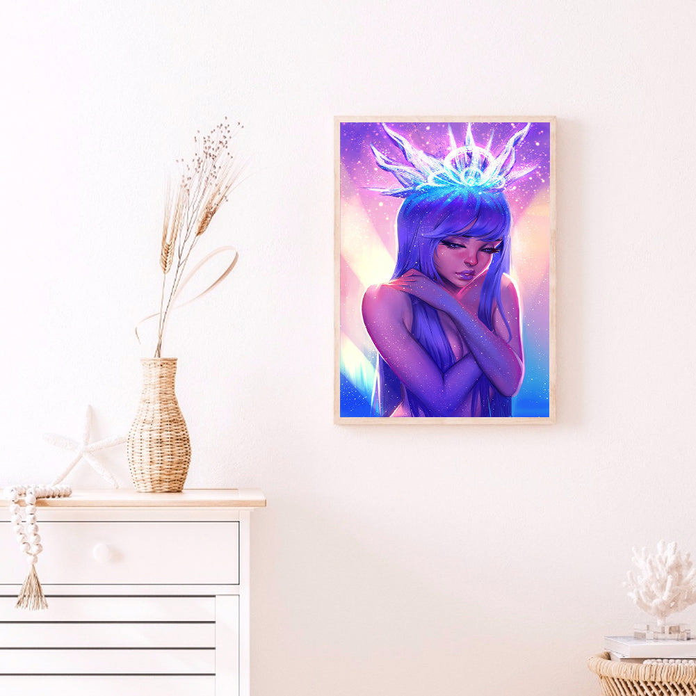 Ice Queen - Full Round Drill Diamond Painting 40*50CM