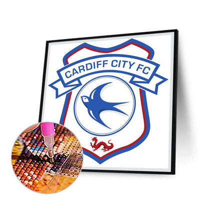 Cardiff City Football Club - Full Square Drill Diamond Painting 50*50CM