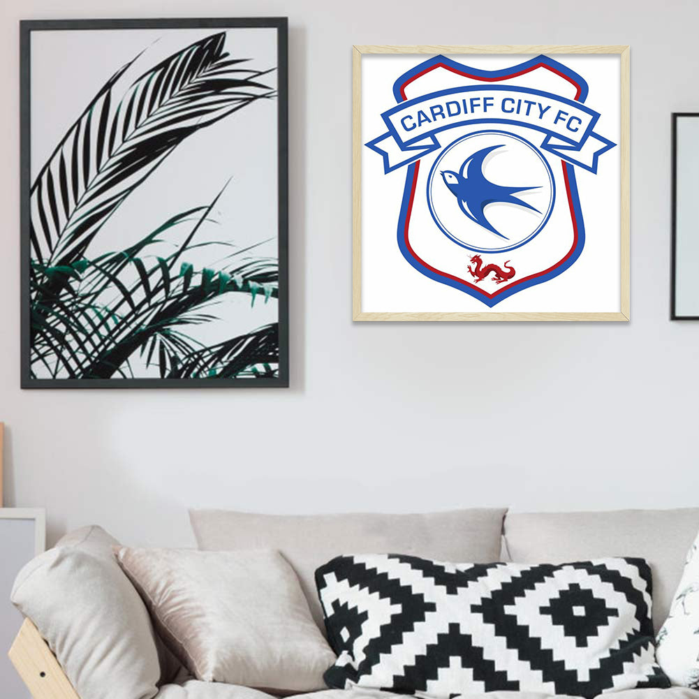 Cardiff City Football Club - Full Square Drill Diamond Painting 50*50CM