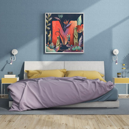 Ocean Letter M - Full Square Drill Diamond Painting 40*40CM