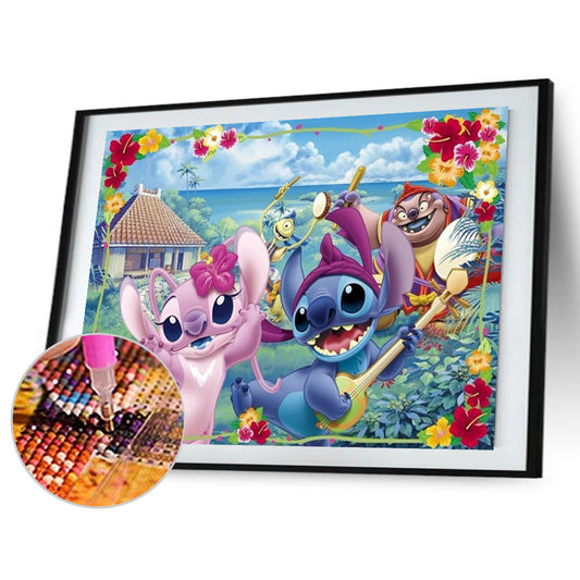 Stitch - Full Round Drill Diamond Painting 40*30CM