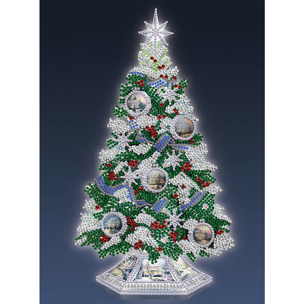 Christmas Tree Ornaments - Special Shaped Drill Diamond Painting 30*40CM