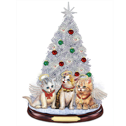 Christmas Tree Ornaments - Special Shaped Drill Diamond Painting 30*40CM