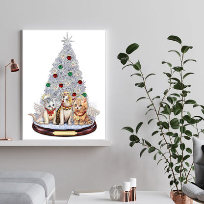 Christmas Tree Ornaments - Special Shaped Drill Diamond Painting 30*40CM