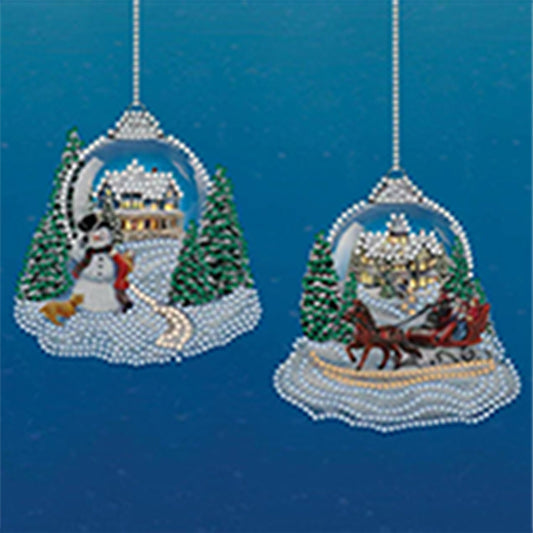 Christmas Ornaments - Special Shaped Drill Diamond Painting 30*30CM