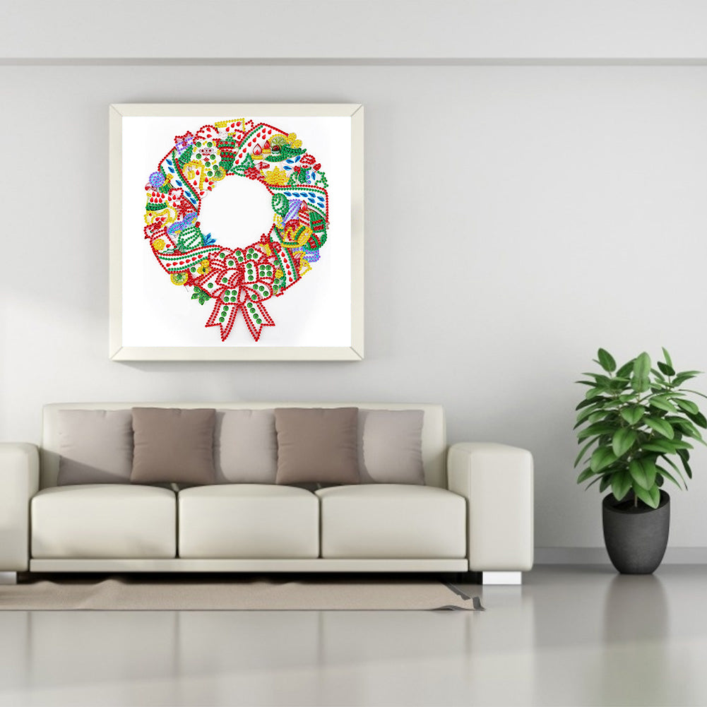 Yanzhi Painting Garland - Special Shaped Drill Diamond Painting 30*30CM