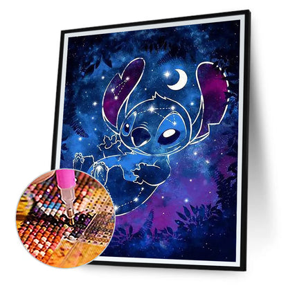Stitch In The Stars - Full Round Drill Diamond Painting 30*40CM
