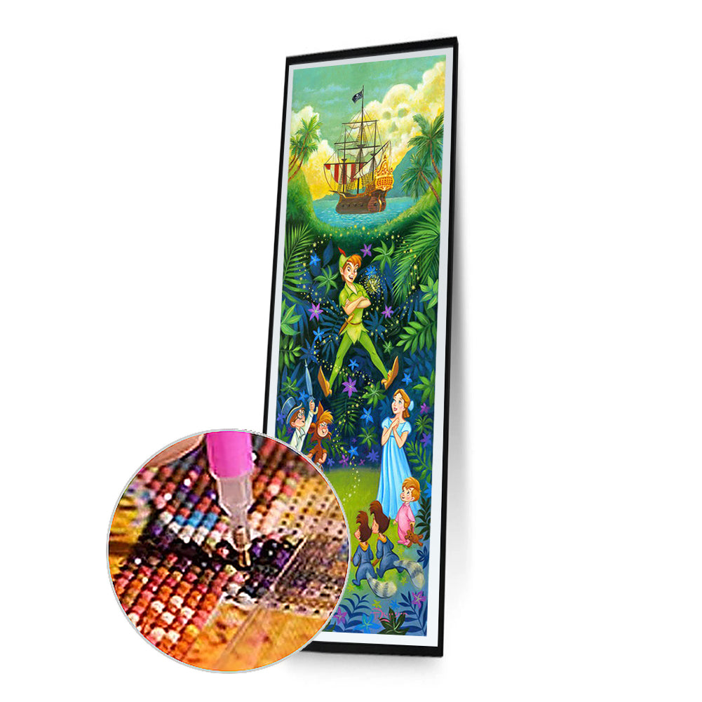 Neverland Heroes - Full Round Drill Diamond Painting 30*80CM
