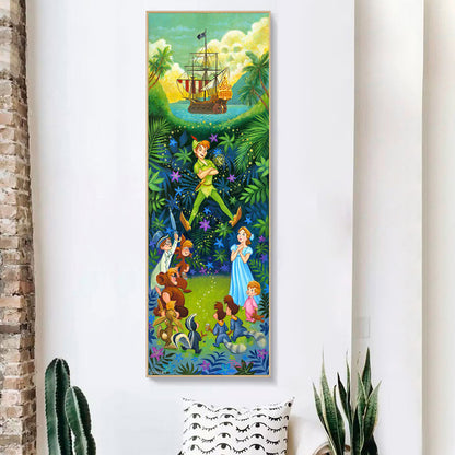Neverland Heroes - Full Round Drill Diamond Painting 30*80CM