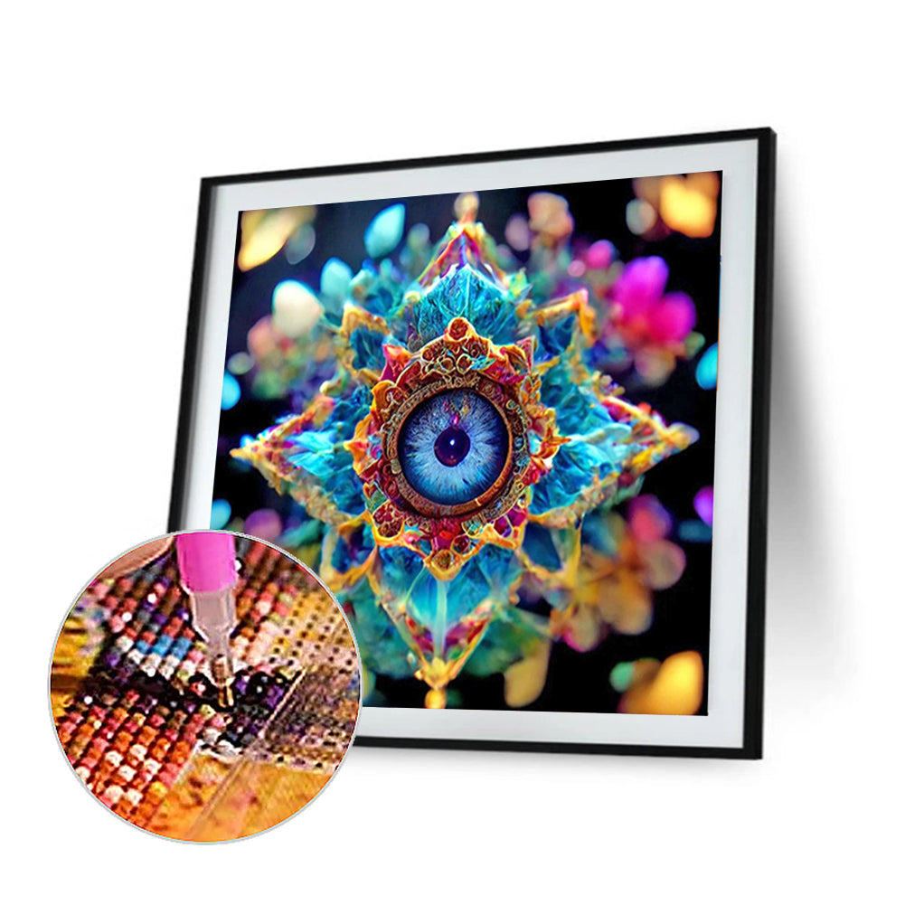 Psychedelic Eye - Full Round Drill Diamond Painting 30*30CM