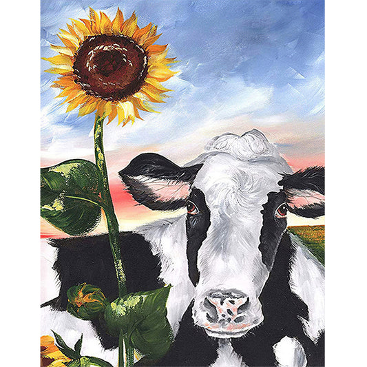 The Cow - Full Round Drill Diamond Painting 30*40CM