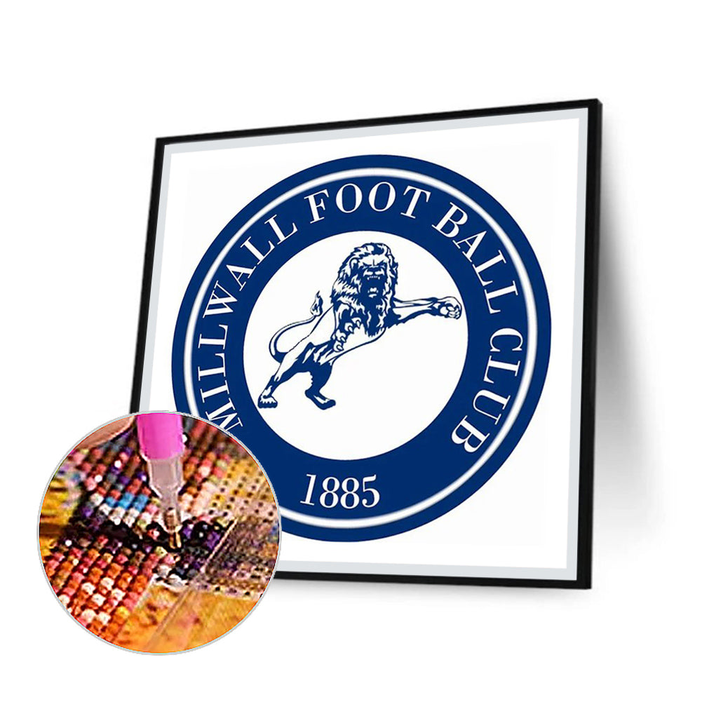Millwall Football Club - Full Round Drill Diamond Painting 35*35CM