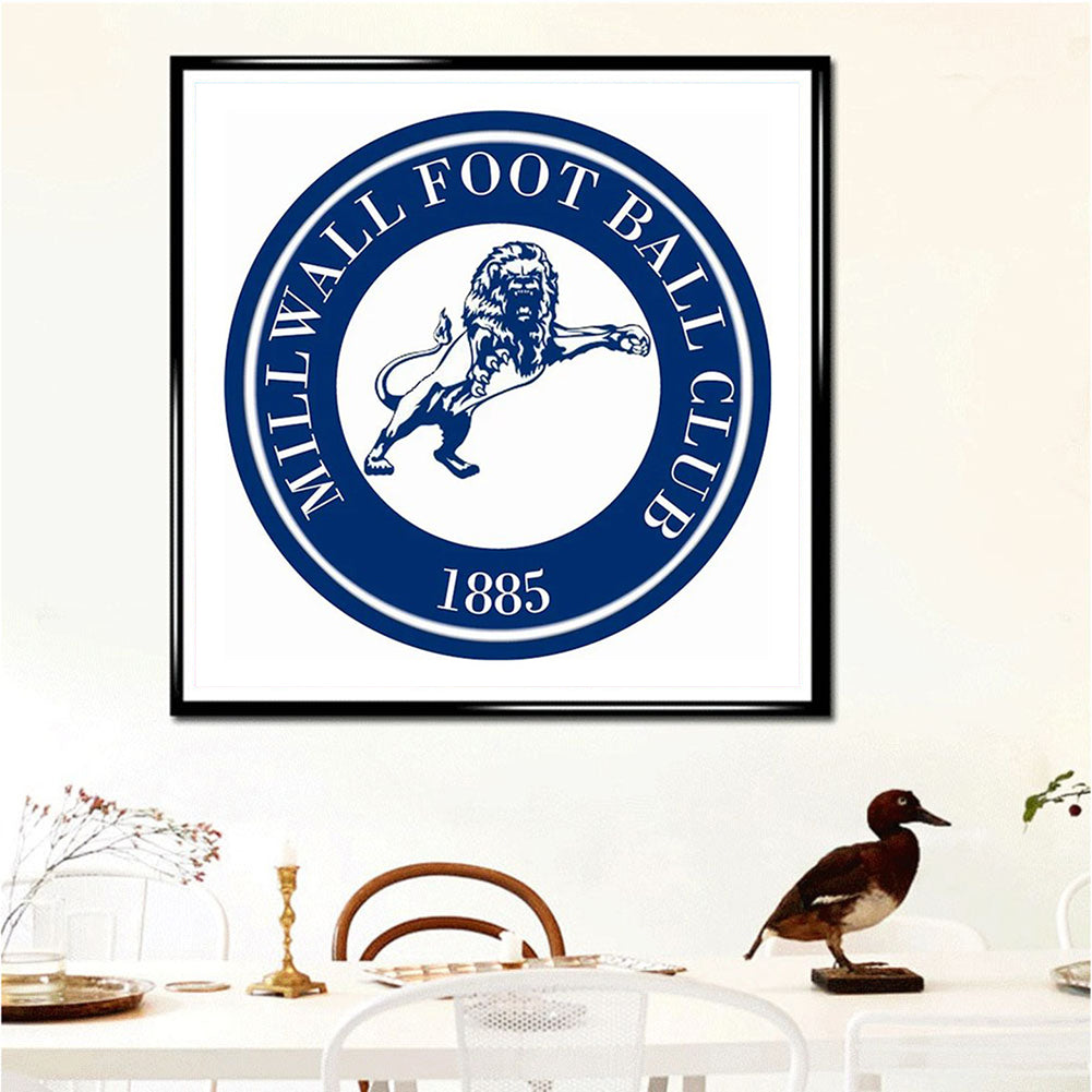 Millwall Football Club - Full Round Drill Diamond Painting 35*35CM