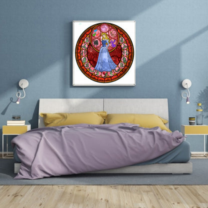 Sleeping Beauty Princess - Full Round Drill Diamond Painting 30*30CM