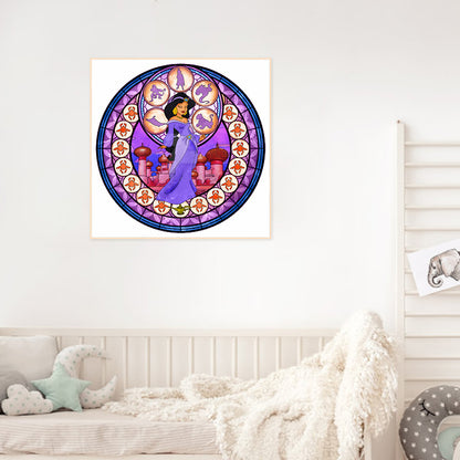 Princess Jasmine - Full Round Drill Diamond Painting 30*30CM
