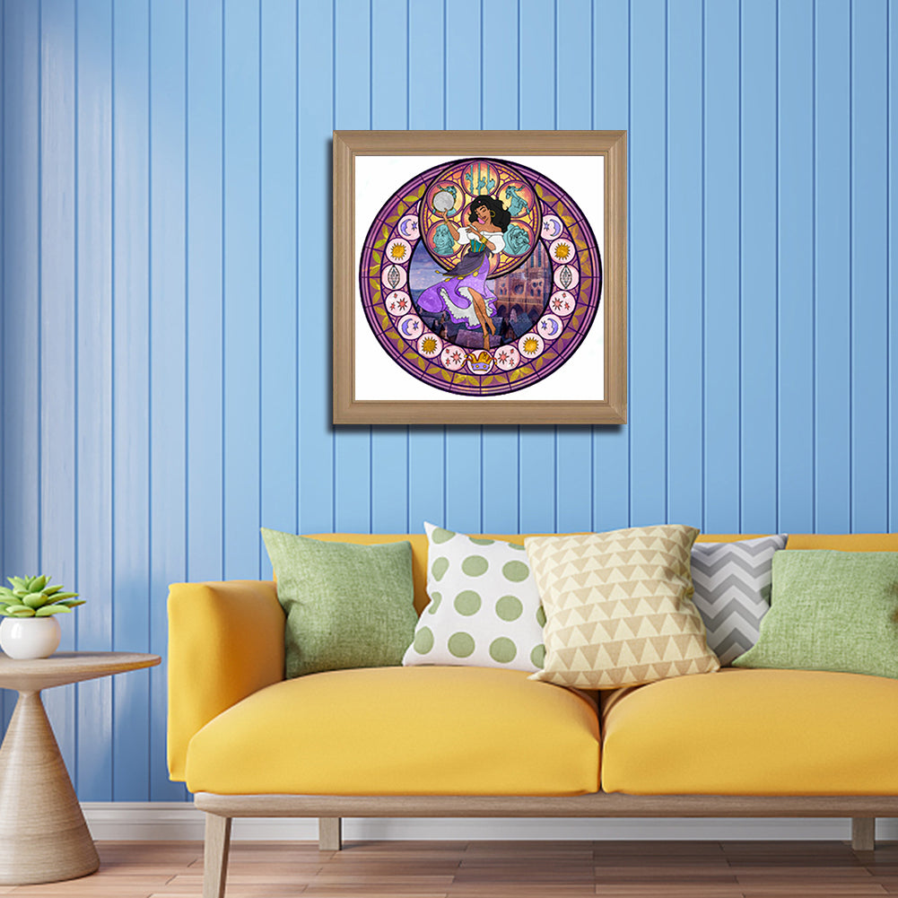 Princess Jasmine - Full Round Drill Diamond Painting 30*30CM