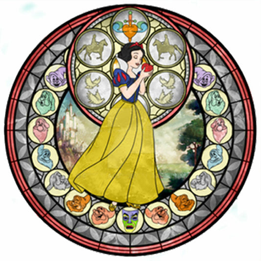 Snow White - Full Round Drill Diamond Painting 30*30CM