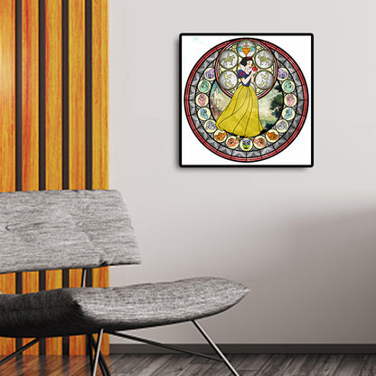 Snow White - Full Round Drill Diamond Painting 30*30CM