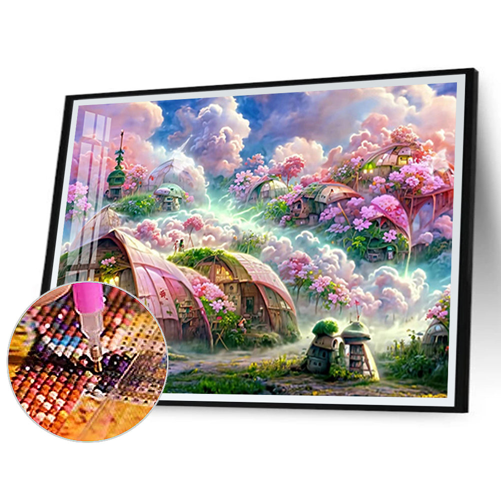 Dream Garden - Full Round Drill Diamond Painting 40*30CM