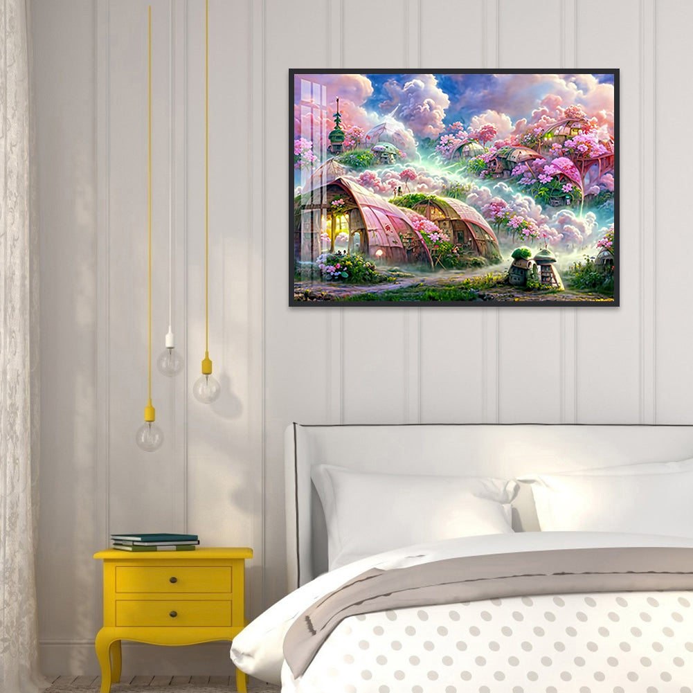 Dream Garden - Full Round Drill Diamond Painting 40*30CM