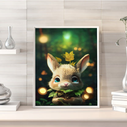 Rabbit - Full Round Drill Diamond Painting 30*40CM