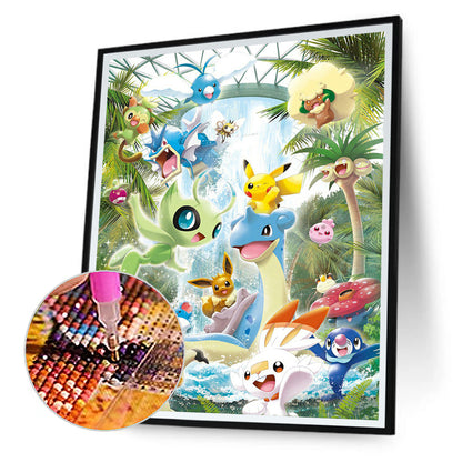Pokemon - Full Round Drill Diamond Painting 40*50CM
