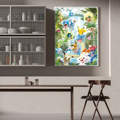 Pokemon - Full Round Drill Diamond Painting 40*50CM
