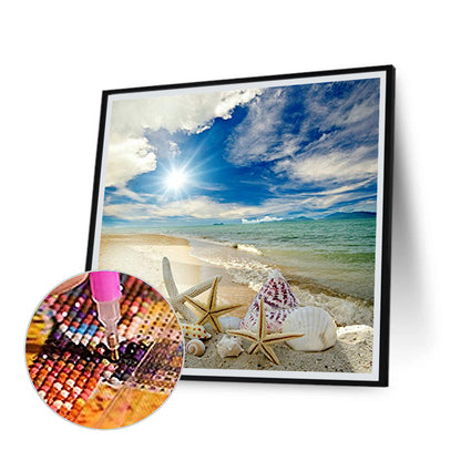 Beach Sea Shells - Full Square Drill Diamond Painting 50*50CM