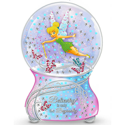 Tinker Bell Fairy Crystal Ball - Special Shaped Drill Diamond Painting 30*40CM