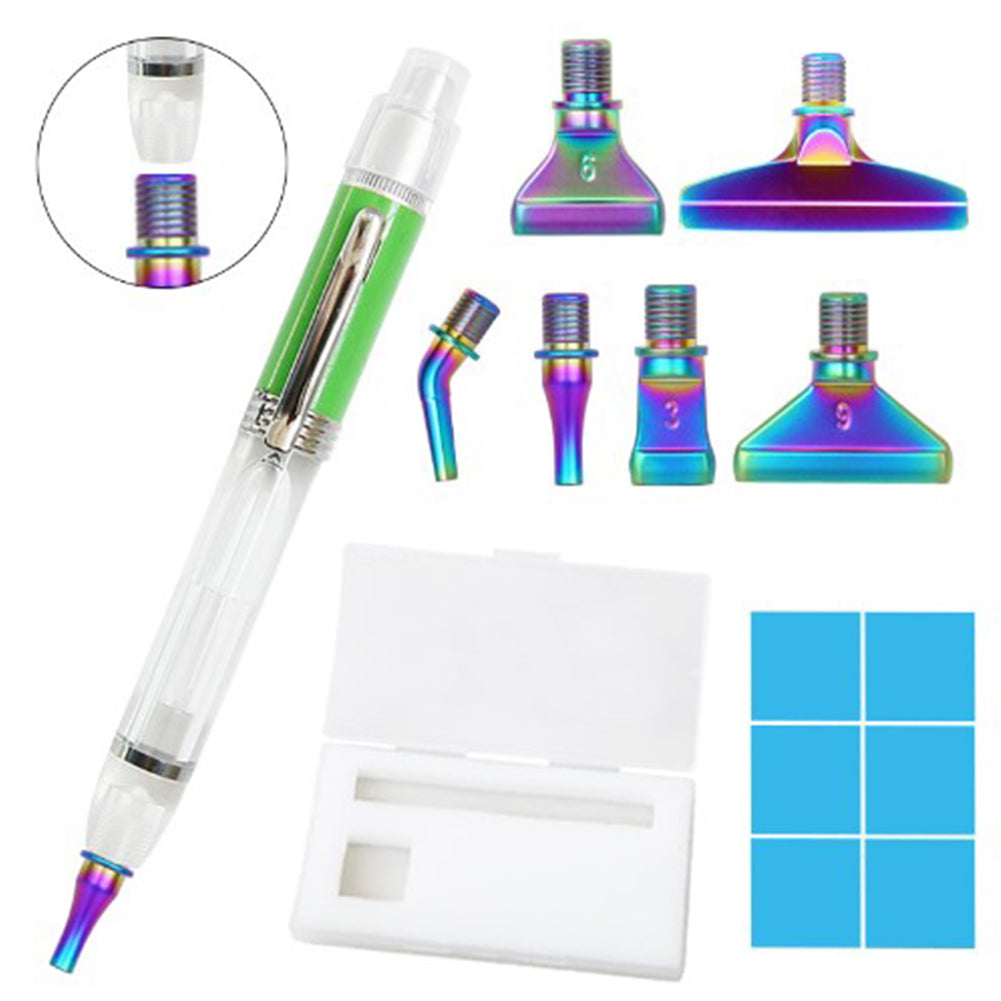 DIY Diamonds Painting Pen Set Handmade LED Glowing Rhinestones Pen Tools Set