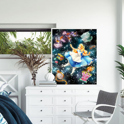 Alice In Wonderland - Full Square Drill Diamond Painting 50*60CM