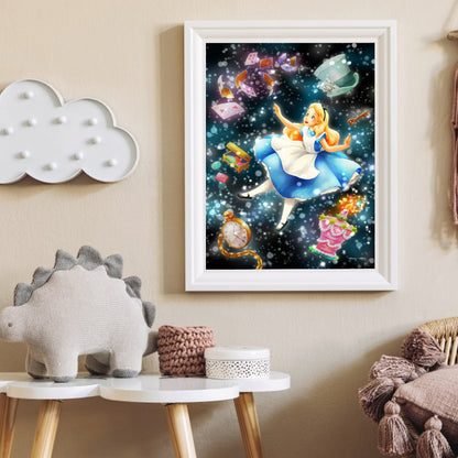 Alice In Wonderland - Full Square Drill Diamond Painting 50*60CM