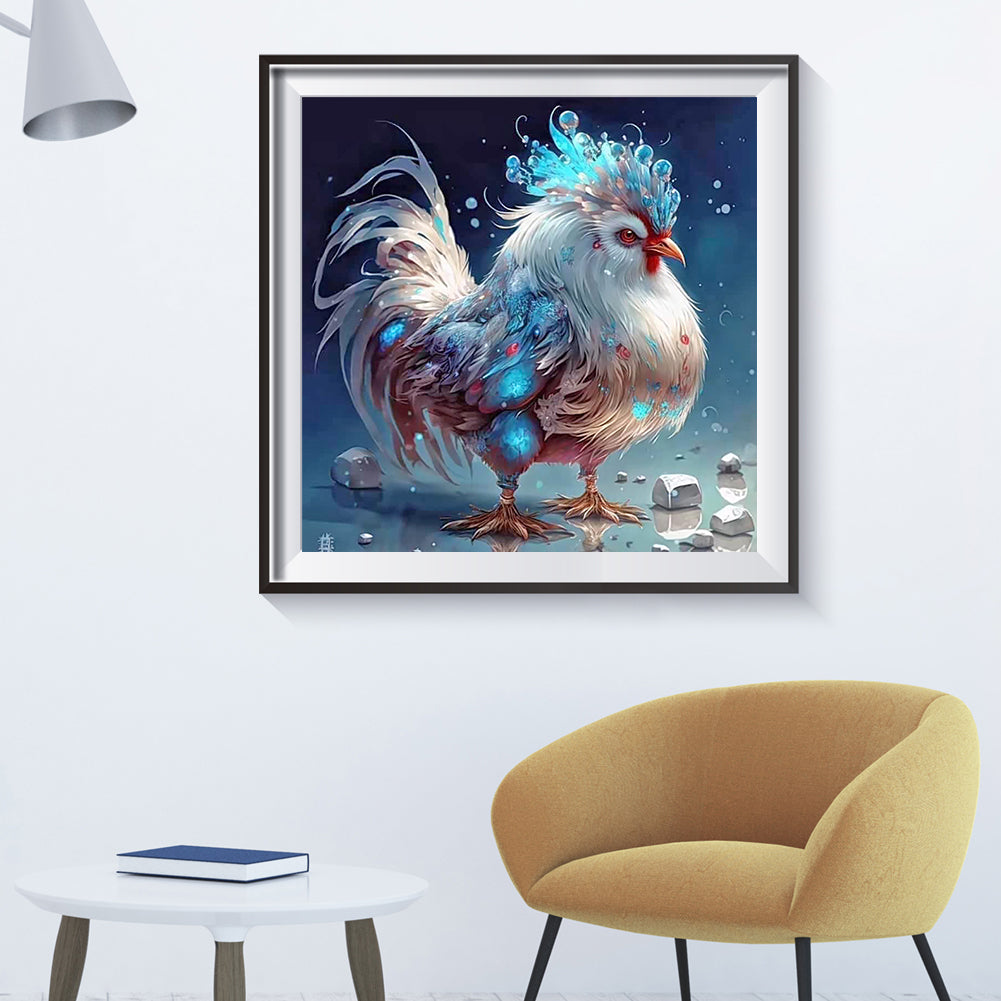 Zodiac Chicken - Full Round Drill Diamond Painting 30*30CM