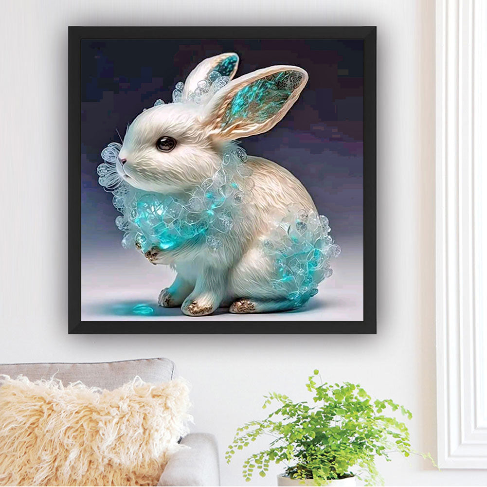 Zodiac Rabbit - Full Round Drill Diamond Painting 30*30CM