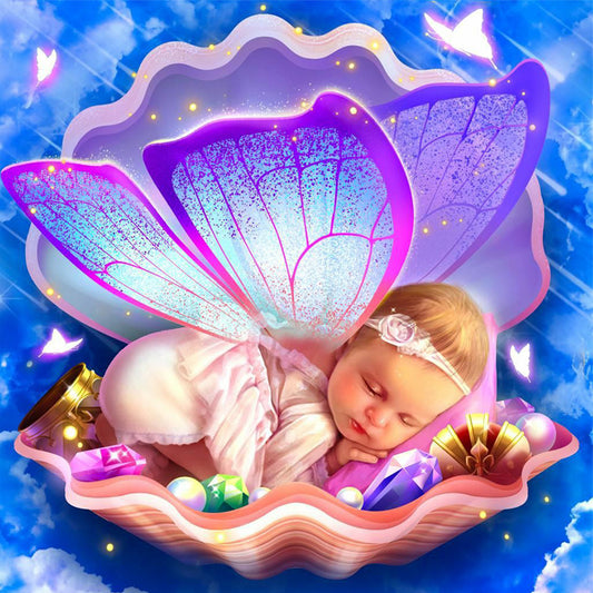 Cute Baby - Full Round Drill Diamond Painting 30*30CM