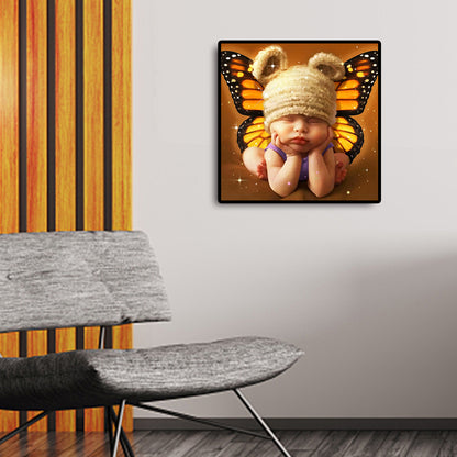 Cute Baby - Full Round Drill Diamond Painting 30*30CM