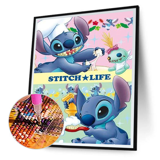 Stitch - Full Round Drill Diamond Painting 40*50CM